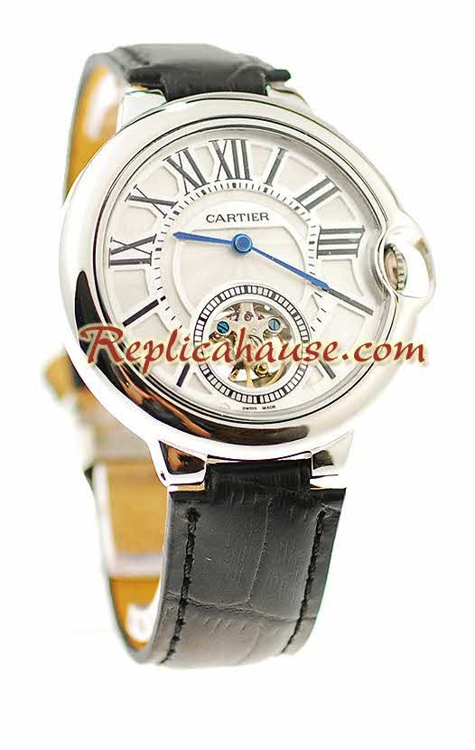 Ballon Blue De Cartier flying Tourbillon Montre Replique