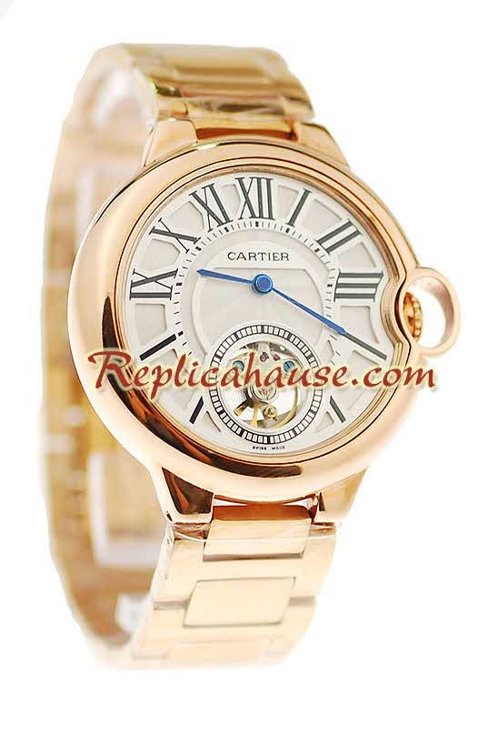 Ballon Blue De Cartier flying Tourbillon Montre Replique