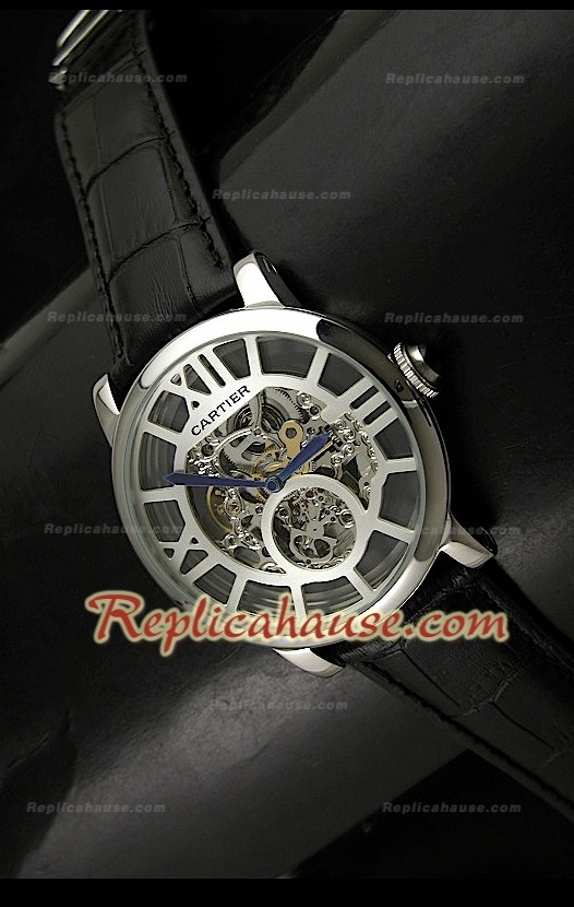 Mens Ronde De Cartier Montre Réplique - 43 mm