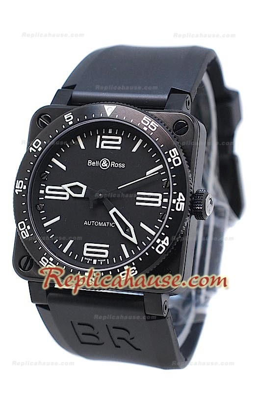 Bell and Ross BR 03 Type Aviation Carbon Montre Suisse