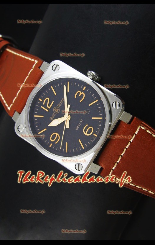 Montre suisse Édition Aviation BR03-92 Golden Heritage Bell & Ross 