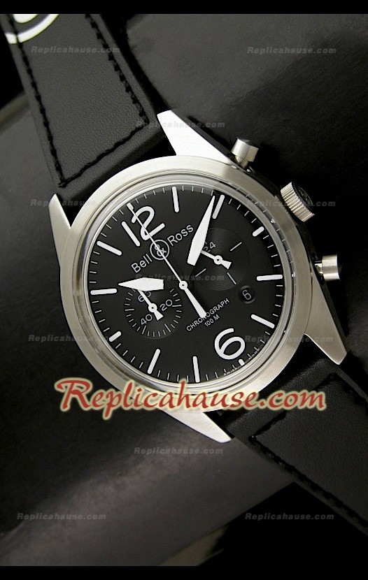 Bell and Ross BR94 Aviation Type Japanese Montre