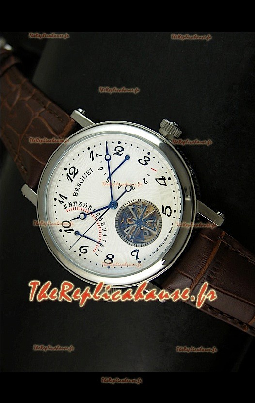 Breguet Rétrograde Jour/Date Montre Japonaise Automatique avec Tourbillon