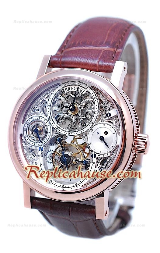 Breguet Classique 3755 Squelette Tourbillon Montre De Replique