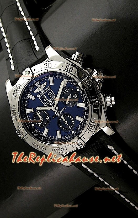 Breitleng Chronometre NoirBird Staenless l'acier Suisse Montre De Replique