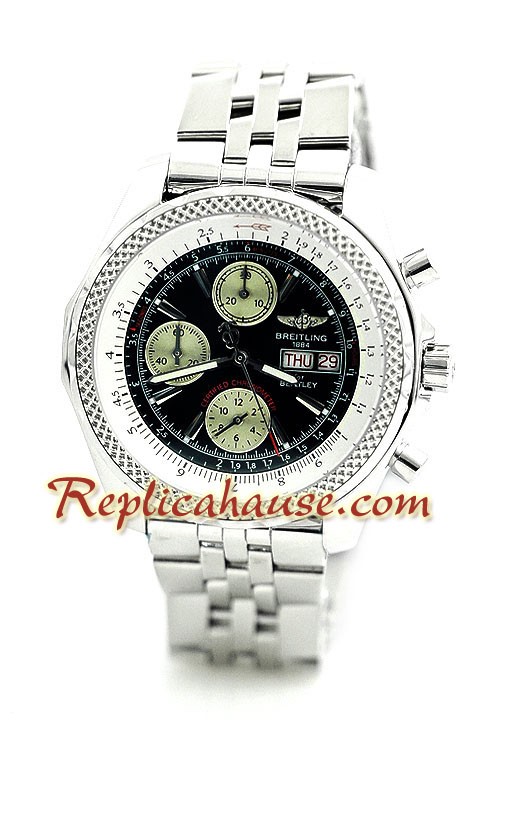 Breitling for Bentley Montre Replique - Silver