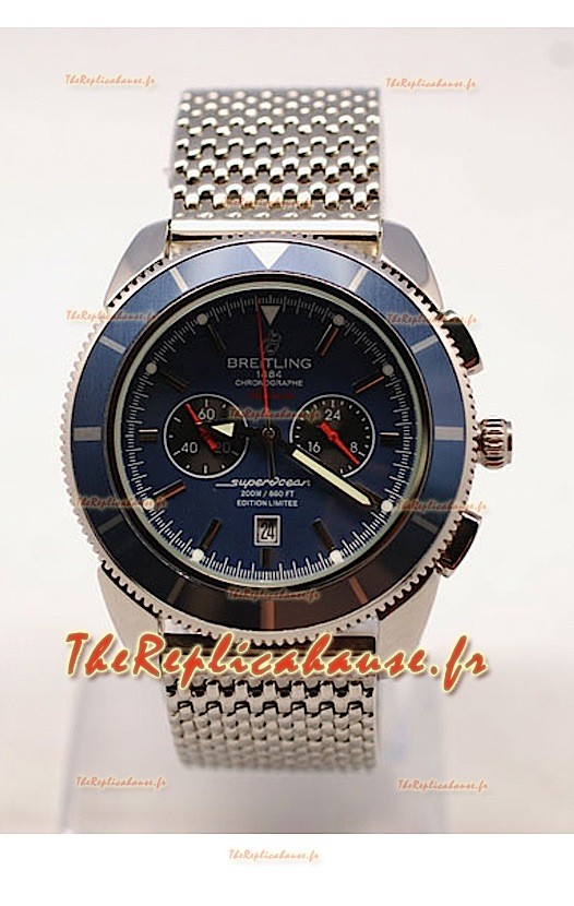 Breitling Superocean Heritage Reproduction Montre Suisse - Cadran Bleu Foncé
