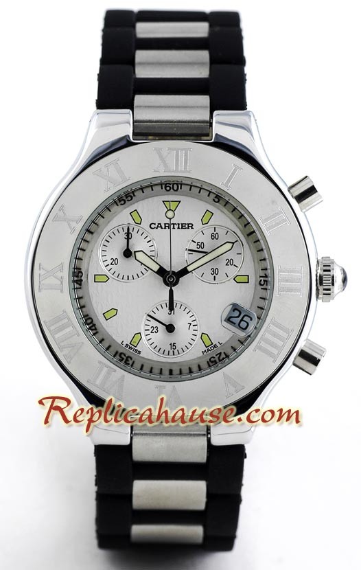 Cartier Replique Ligne Chronoscaph Montre