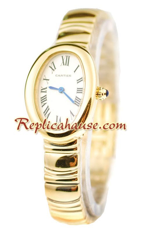 Cartier Baignoire Femmes Montre Replique
