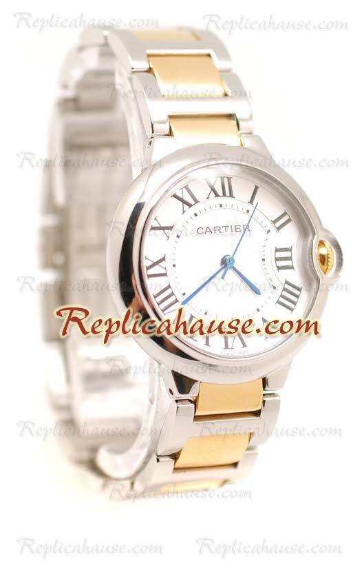 Cartier Ballon Suisse Hommes Montre Replique - automatique Suisse Movement
