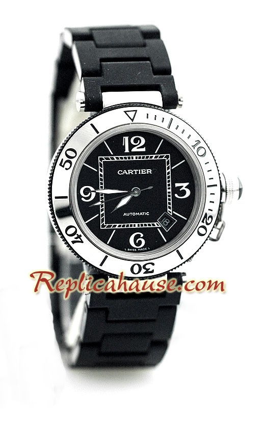Cartier De Pasha Seatimer Montre Suisse Replique