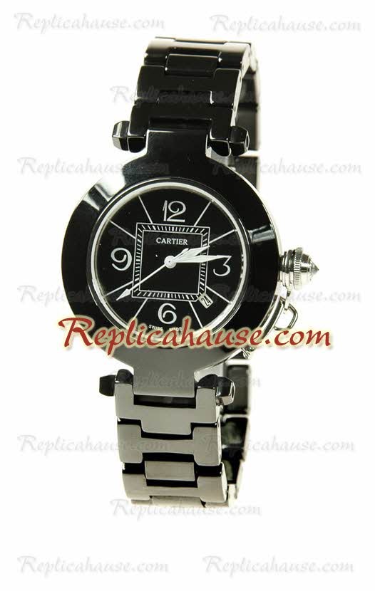 Cartier Replique De Pasha Ceramic Femmes Montre