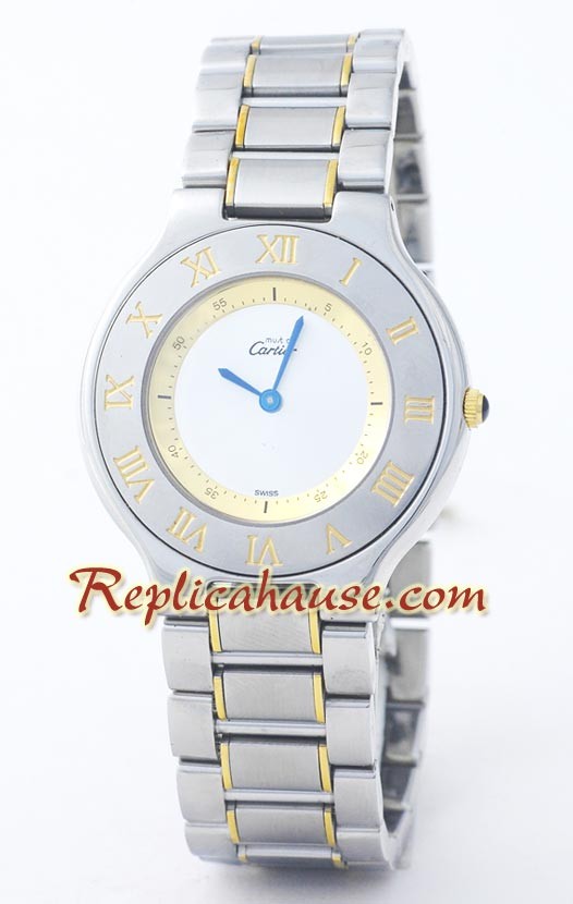 Cartier Replique 21 Must De Hommes Montre