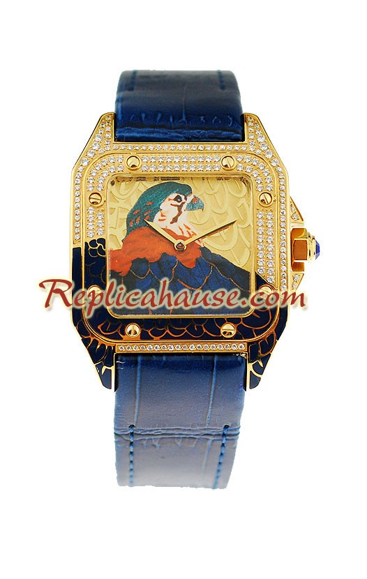 Cartier Santos 100 Montre Replique - Suisse Quartz