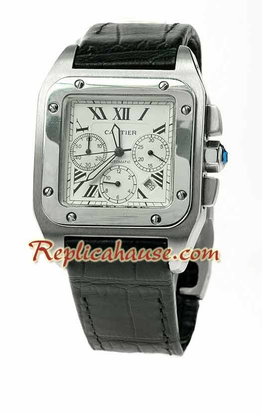 Cartier Santos 100 Chronograph Japonais Montre