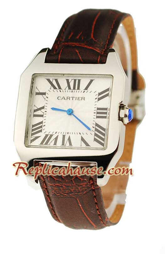 Cartier Santos 100 Femmes Montre Replique