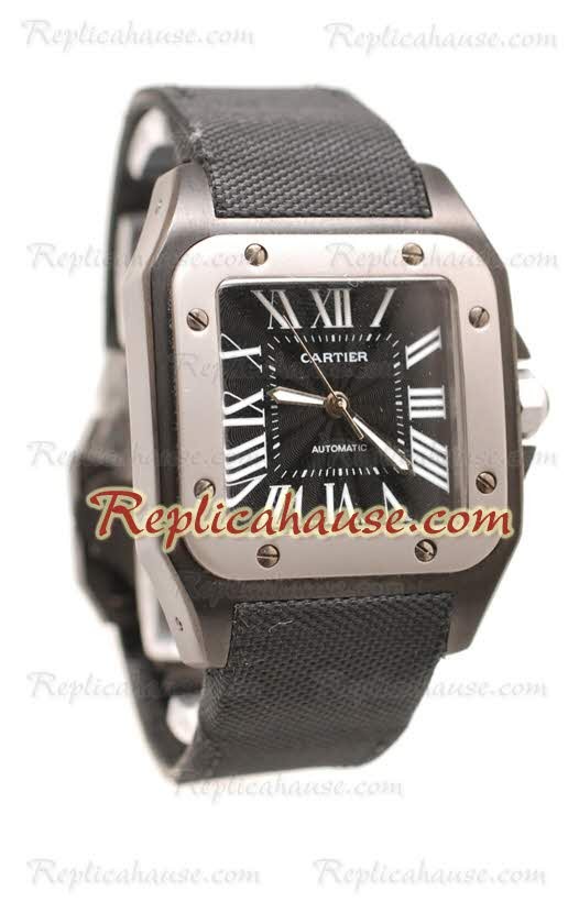 Cartier Santos 100 Carbon Montre Suisse