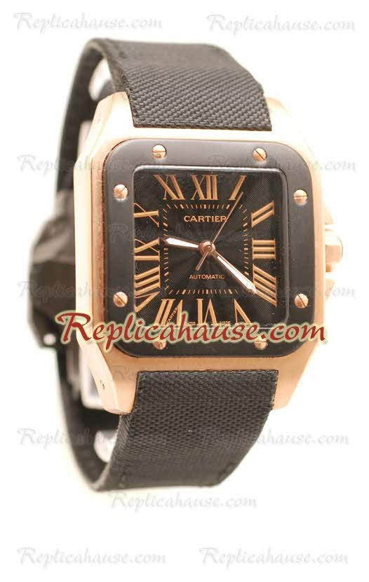 Cartier Santos 100 Carbon Montre Suisse