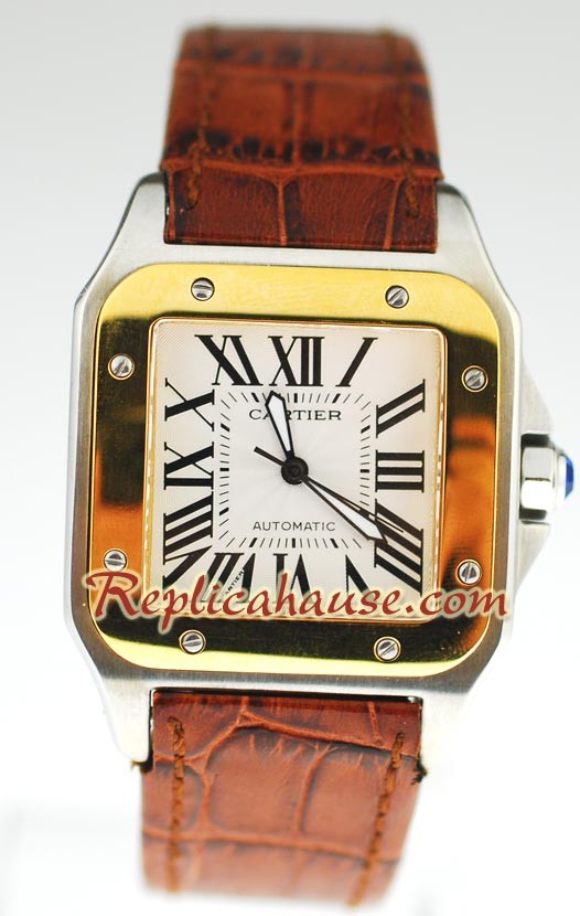 Cartier Santos 100 Montre Suisse Replique