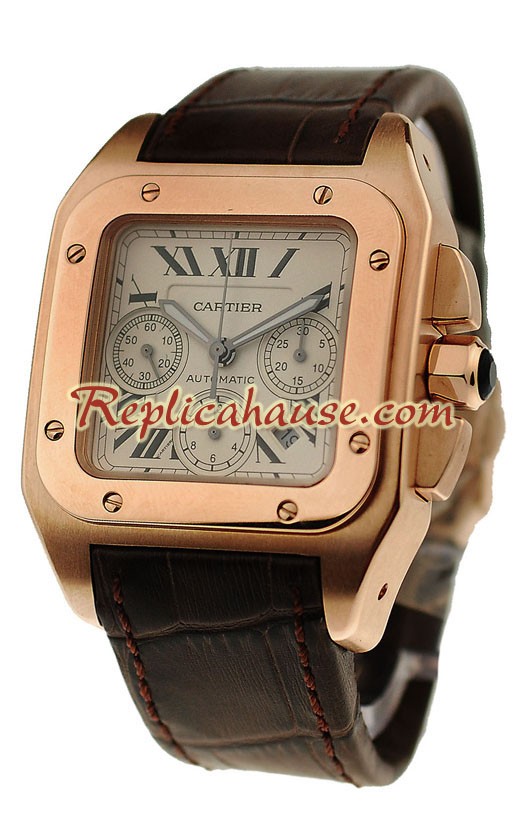 Cartier Santos 100 Montre Suisse Replique