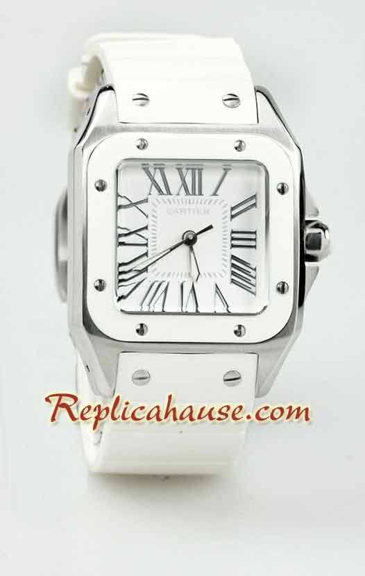 Cartier Santos 100 Suisse Femmes Montre Replique