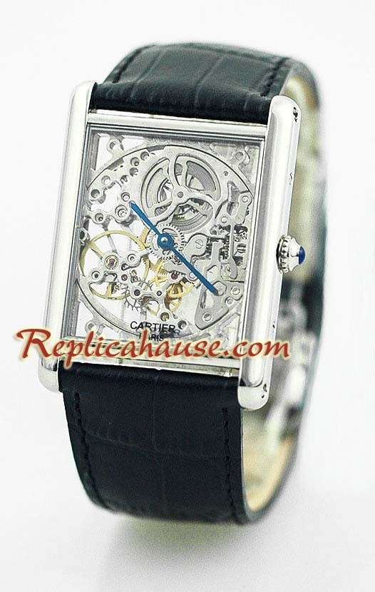 Cartier Suisse Skeleton Montre Replique