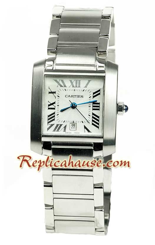 Cartier Tank Hommes Montre Suisse Replique