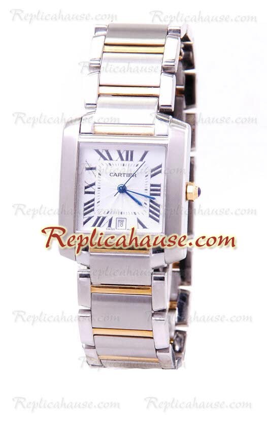 Cartier Tank Hommes Montre Suisse Replique