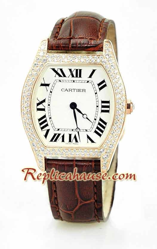Cartier Tortue Unisex Montre Suisse Replique