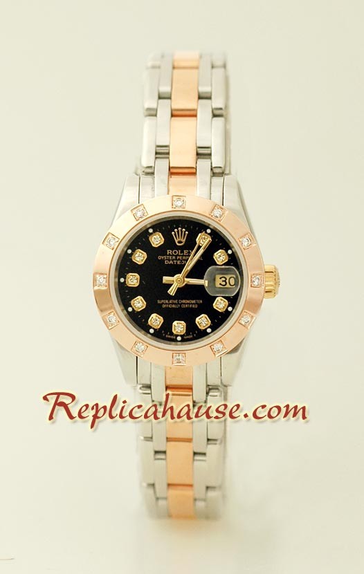 Rolex Replique DateJust - Two Tone Lady's