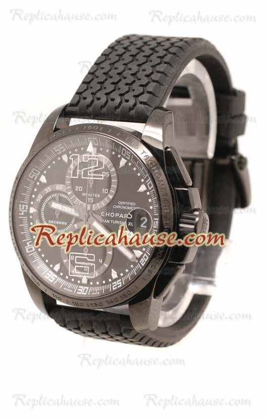 Chopard Millie Miglia XL GMT PVD Montre Suisse Replique