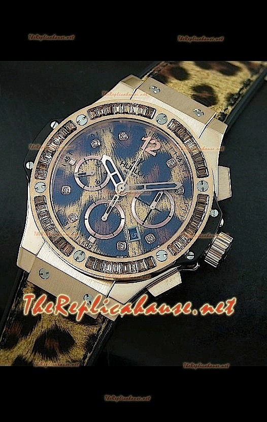 Hublot Big Bang Pink Gold Leopard Edition Montre