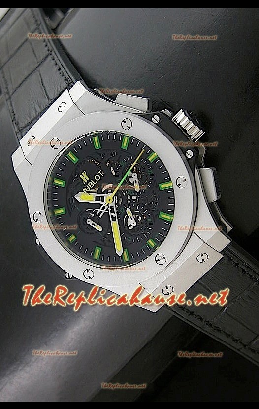 Hublot Big Bang Niemeyer Ltd Edition Swiss Montre avec Boîtier Acier