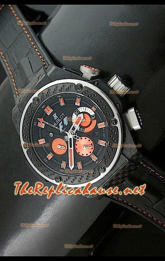 Hublot King Power F1 Carbon Swiss Montre en Orange
