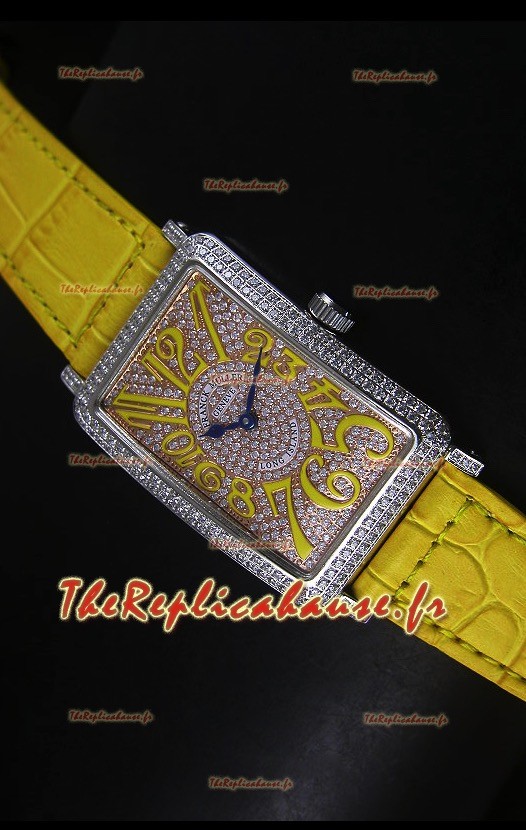 Montre pour femmes Master of Complications Long Island de Franck Muller en acier inoxydable 