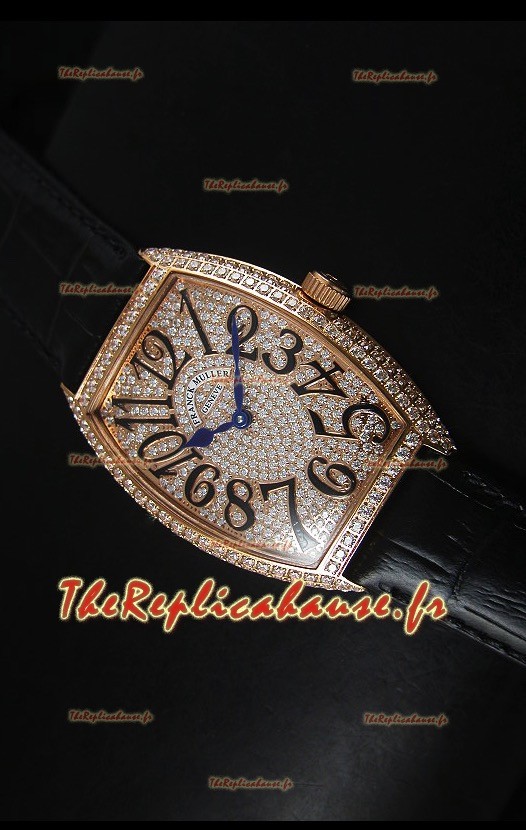 Montre pour femmes Master of Complications Casablanca de Franck Muller avec boîtier or rose 