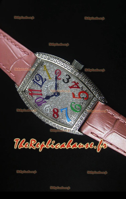 Montre pour femmes Master of Complications de Franck Muller avec boîtier en acier inoxydable