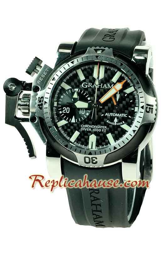 Graham Chronofighter Oversize Diver Montre Suisse