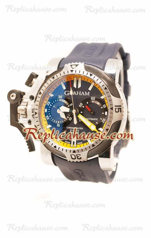 Replique Graham Chronofighter Oversize Diver Montre Suisse