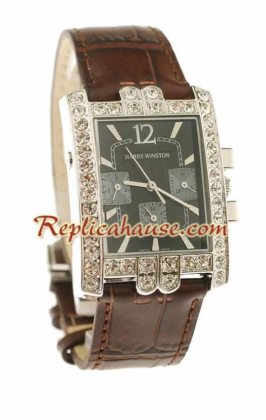 Harry Winston Avenue C Chronograph Suisse Femmes Montre Replique