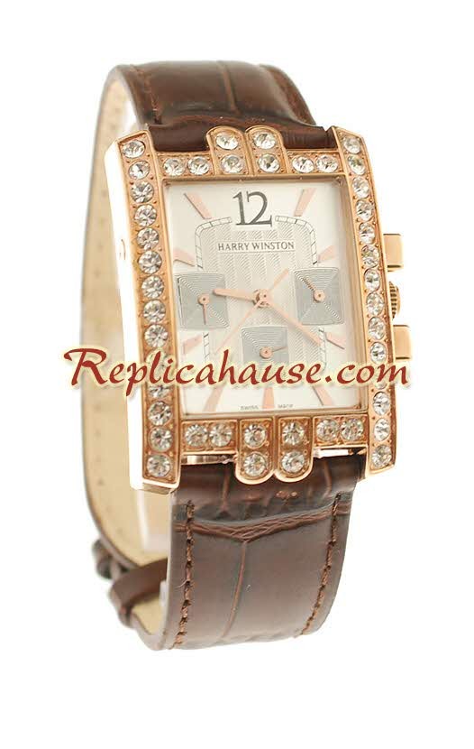 Harry Winston Avenue C Chronograph Suisse Femmes Montre Replique