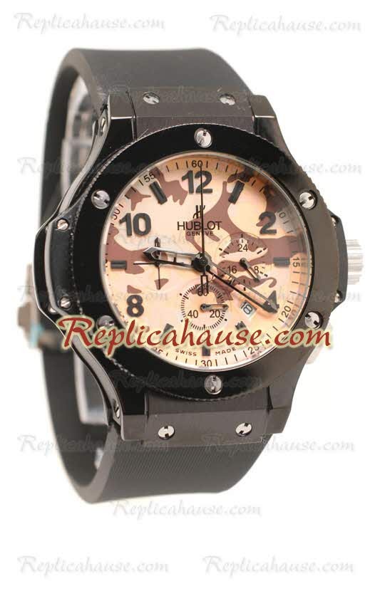 Hublot Big Bang Montre Replique Army Dial 48MM