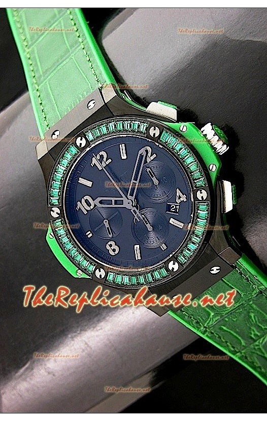 Hublot Tutti Frutti Green Apple Suisse Montre De Replique