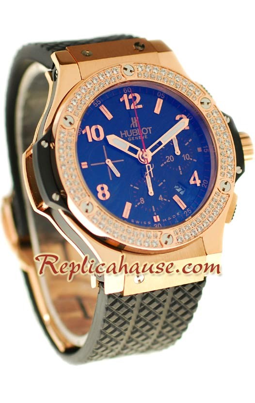 Hublot Big Bang Montre Suisse Replique - BLUE DIAL