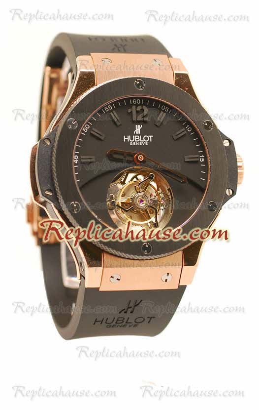 Hublot Big Bang Tourbillon Solo Bang Montre Suisse Replique