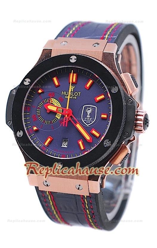 Hublot Big Bang FIFA 2010 édition Suisse Montre De Replique