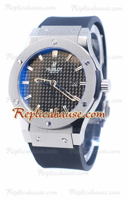 Hublot Classic Fusion Silver Stamped Cadran Montre