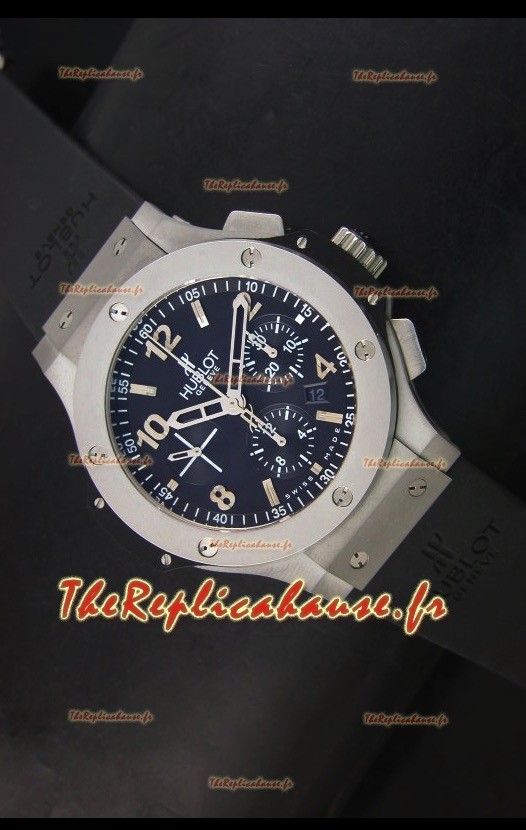 Réplique de montre suisse avec revêtement acier inoxydable Hublot Big Bang - Réplique miroir 1:1