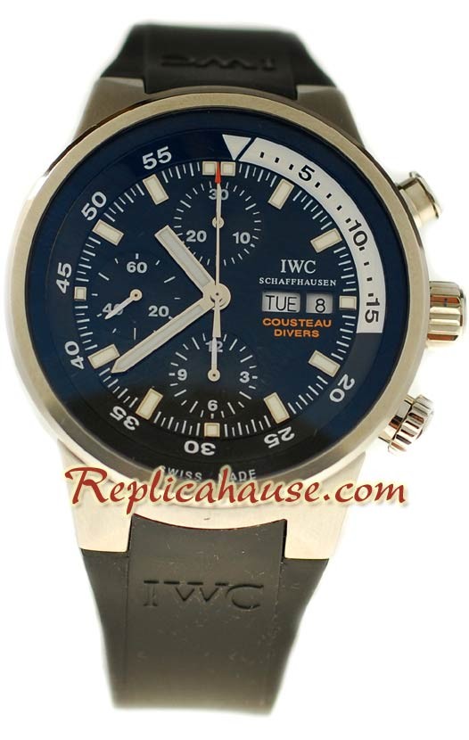 IWC Aquatimer Chronograph Cousteau Divers Montre Suisse Replique