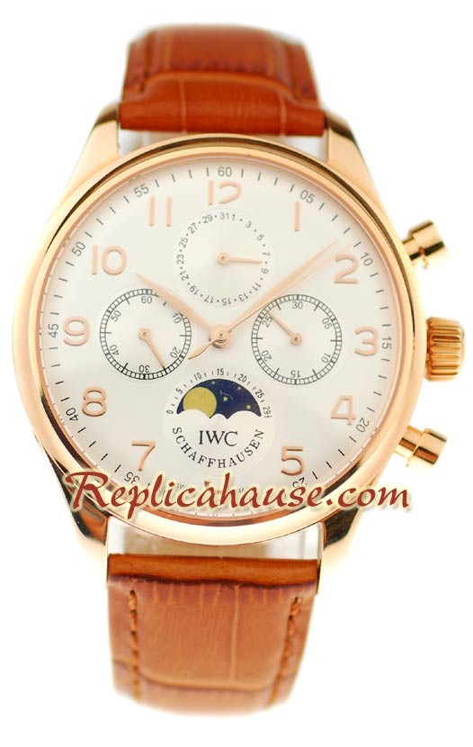 IWC Portuguese Perpetual Calander Montre Suisse Replique
